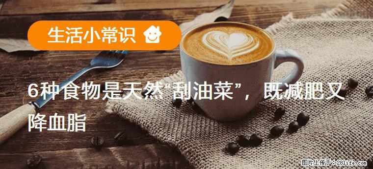 【生活小常识】6种食物是天然“刮油菜”，既减肥又降血脂 - 十堰生活资讯 - 十堰28生活网 shiyan.28life.com